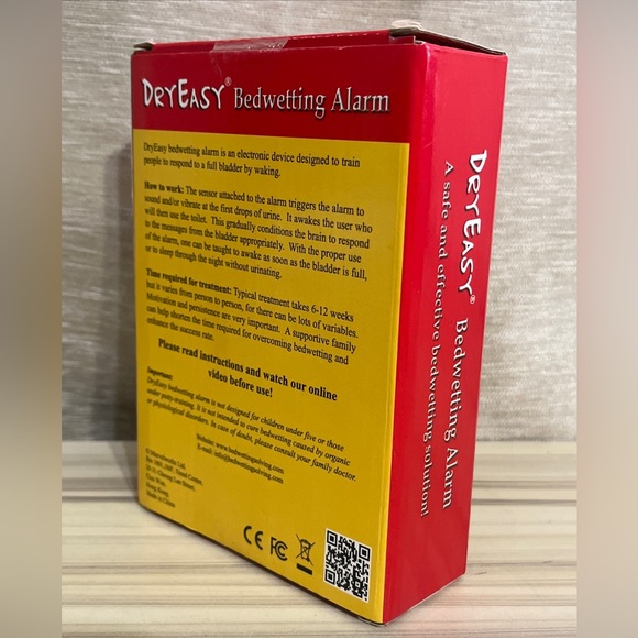 DryEasy Bath, Skin & Hair Dryeasy Bedwetting Volume Control Alarm A Safe Effective